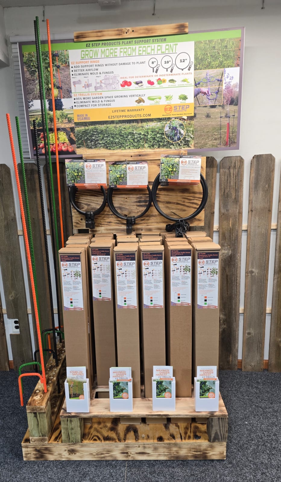 EZ Step Products Retail Display