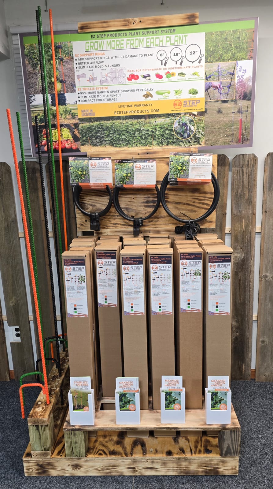 EZ Step Products Retail Display